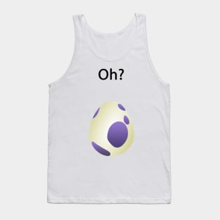 Monster GO 10km Egg - Black Text Tank Top